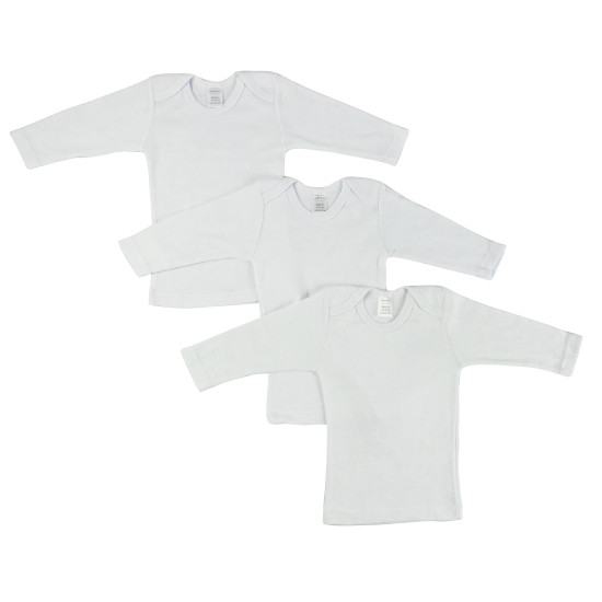 Long Sleeve White Lap T-shirtidx BLT050
