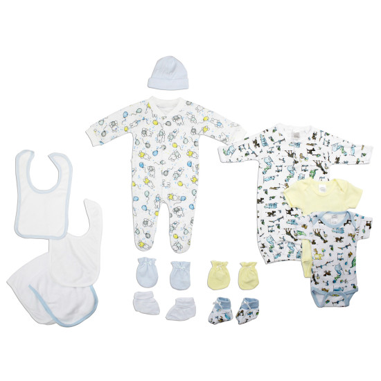 Neutral Newborn Baby 13 Pc  Baby Shower Gift Setidx BLTLS 0130